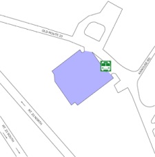 Newfoundland Park & Ride - West Milford NJ parking map