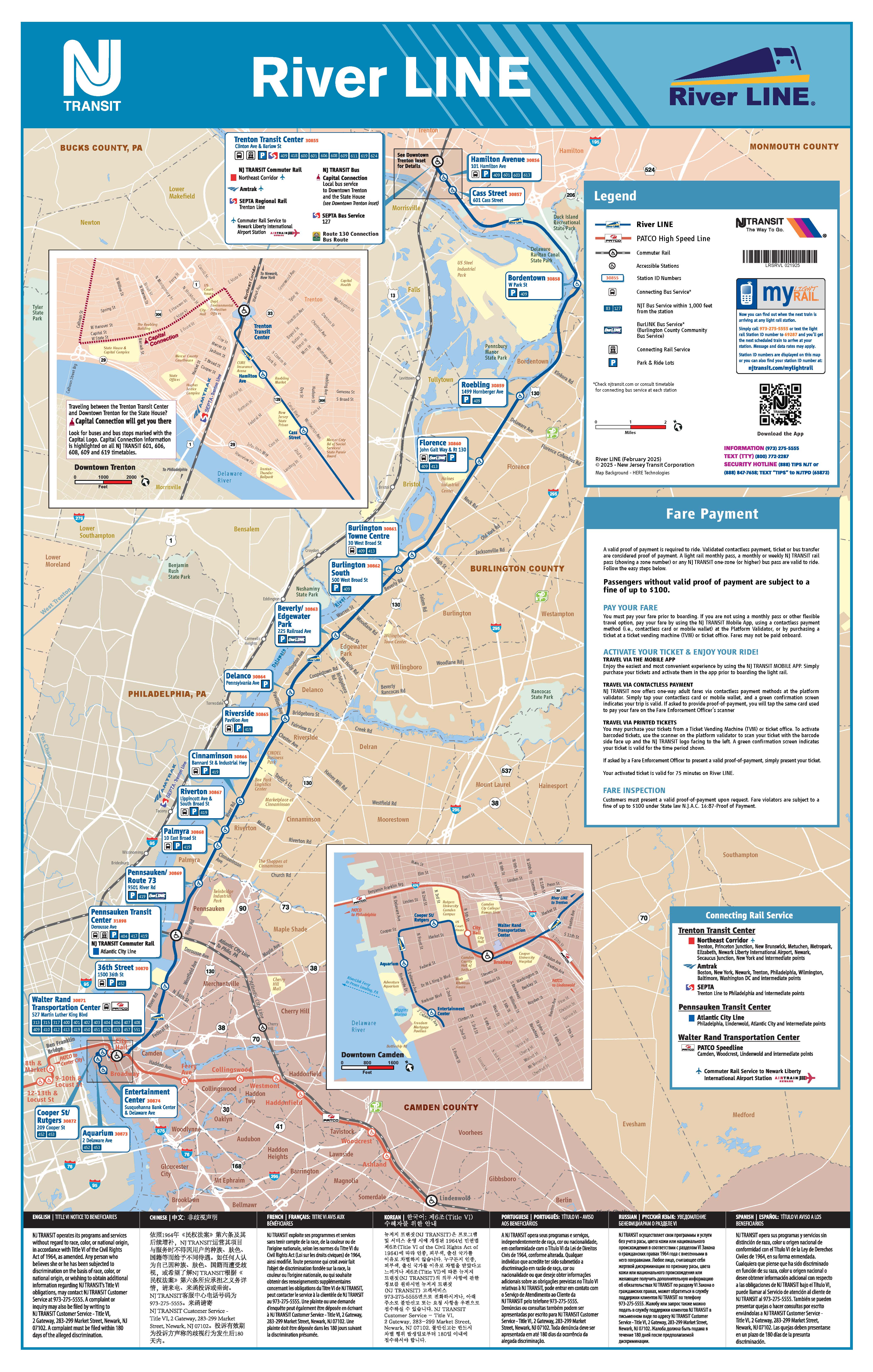 Map of the River LINE