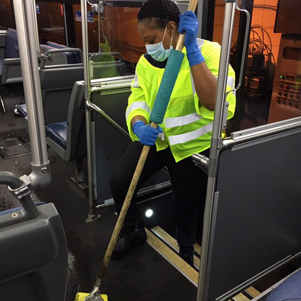 X Cleaning Bus