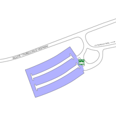 Warwick NY Park & Ride parking map