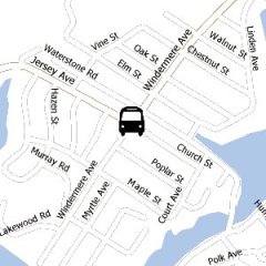 Greenwood Lake - NY parking map