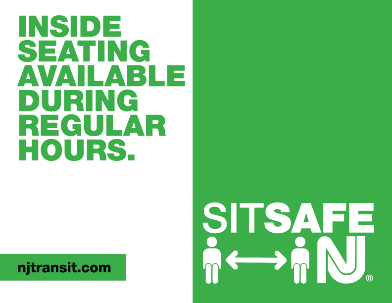 Seating Sign Room Sign Open X Outlined