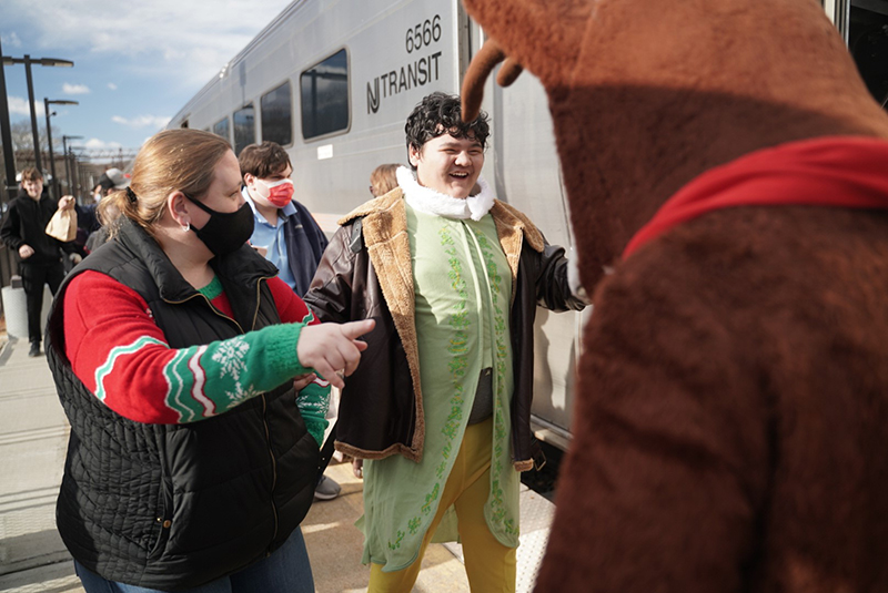 Student Spots Rudolph